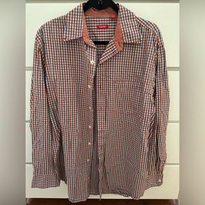 IZOD Mens Tall Button Down